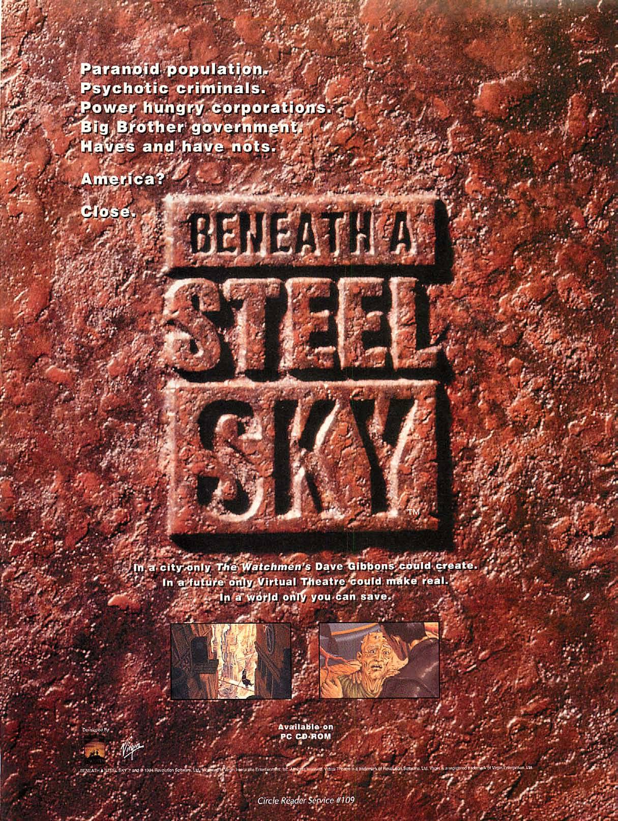 beneath a steel sky pc box