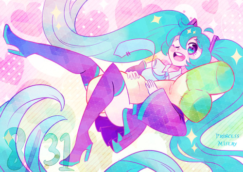 princessmisery:Happy Birthday to my childhood idol, Hatsune...