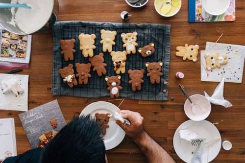 sweetoothgirl:Rilakkuma Cookies