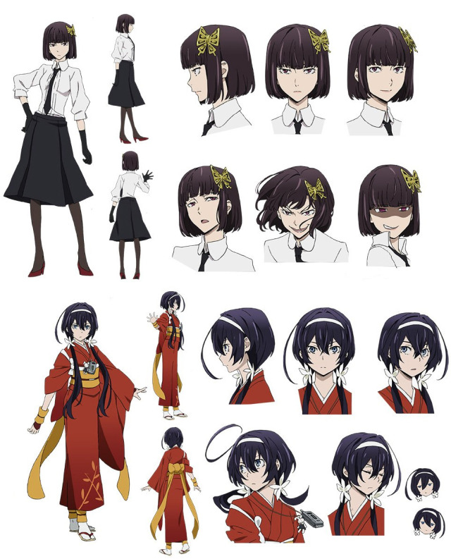 anime bullshit — justintaco: Bungou Stray Dogs female character...