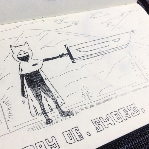 Day 06 of Inktober is “Sword”. I never painted anything like...