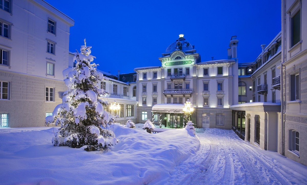 Grand Hotel Kronenhof - Pontresina, Switzerland ...