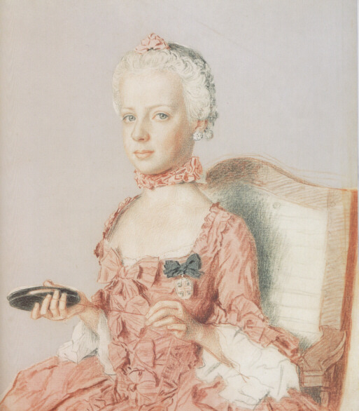 Billedresultat for 18th century portrait pink