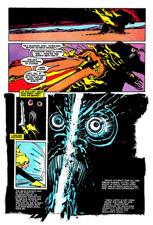 brianmichaelbendis:Bill Sienkiewicz 1984: The New Mutants...