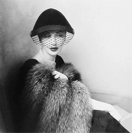 wehadfacesthen:Gigi wears a Pierre Albouy hat in a photo by...