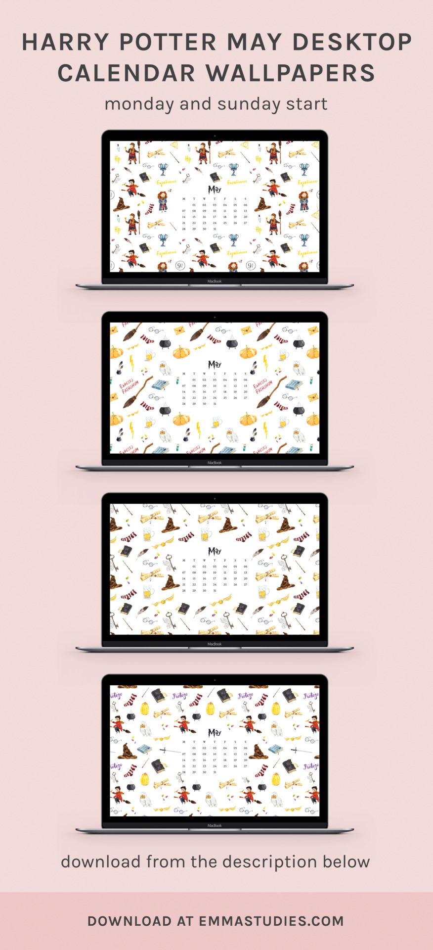 Emma S Studyblr May Harry Potter Desktop Wallpapers Here Are Four