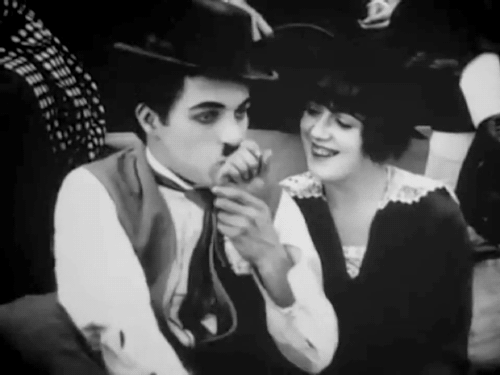 nitratediva: “Mabel Normand and Charlie Chaplin in Gentlemen of Nerve (1914). ”