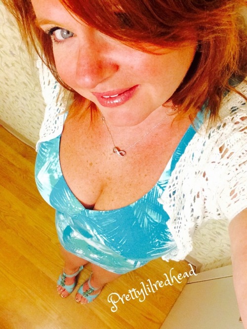 prettylilredhead:Sporting one of my “finds” from my recent...