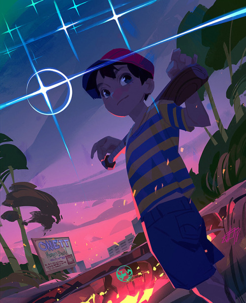 Ness from Mother2/Earthbound !Hi-res files, tutorials, Video...