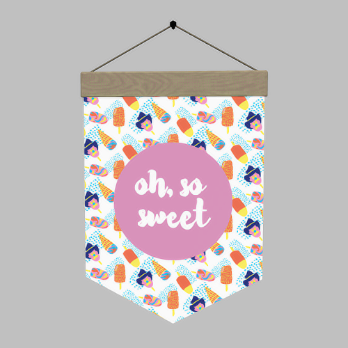 simmerpixels:THREE WALL BANNERS OH SO SWEET, ALL SORTS OF...