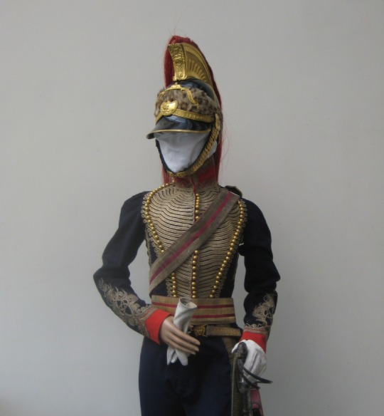A Bengal Horse Artillery Officer`s Full Dress uniform circa 1830 And a Pattern 1821 Artillery Officer’s Sword.
