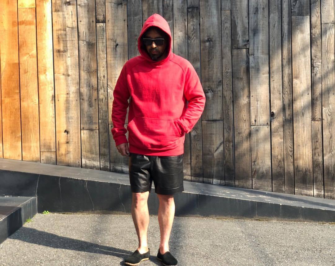 hoodie with short pants