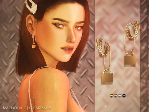 magnolia-c:[Magnolia-c] 17 EarringsNew mesh // 4 colors //...