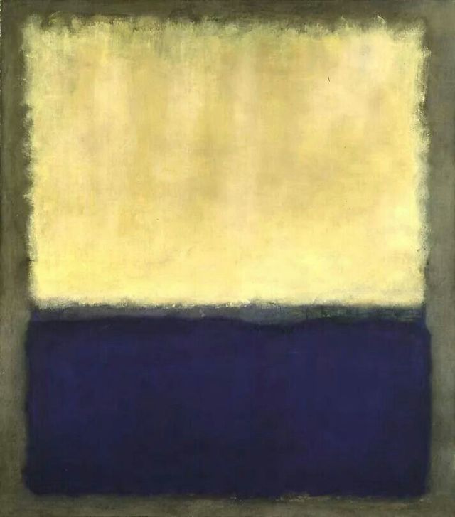 Daily Rothko : Mark Rothko, Light, Earth and Blue, 1954, Oil on...