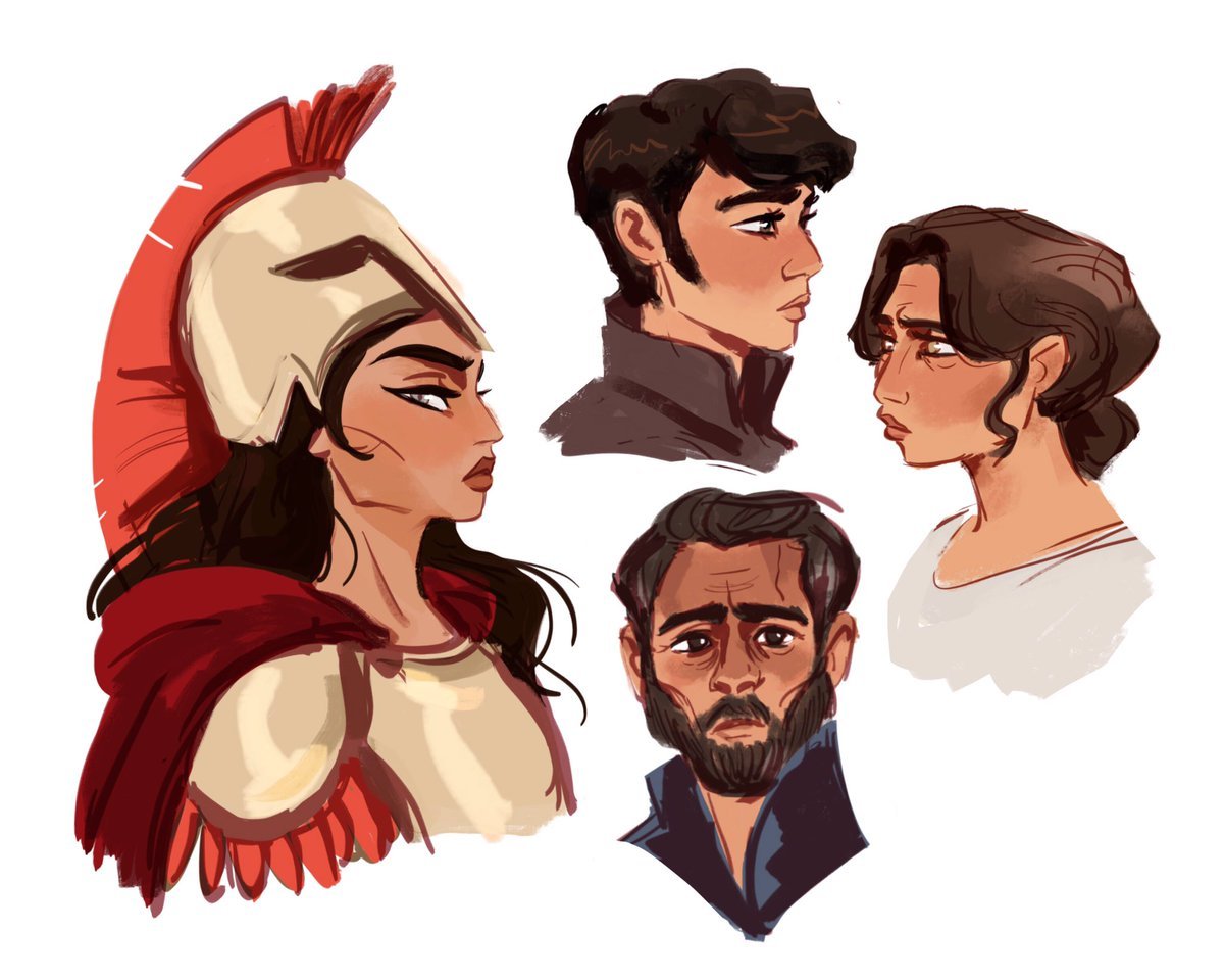 paunchsalazar: The Odyssey doodles, kinda went... - Murum aries attigit