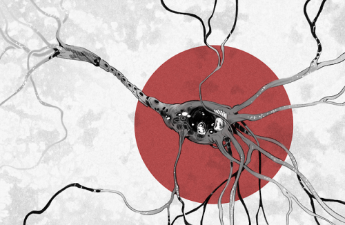 godzillabreath:a neuron illustration