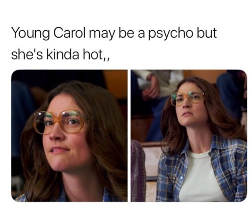 realcaroldenning:Correction she isn’t ‘kinda hot’ she is...