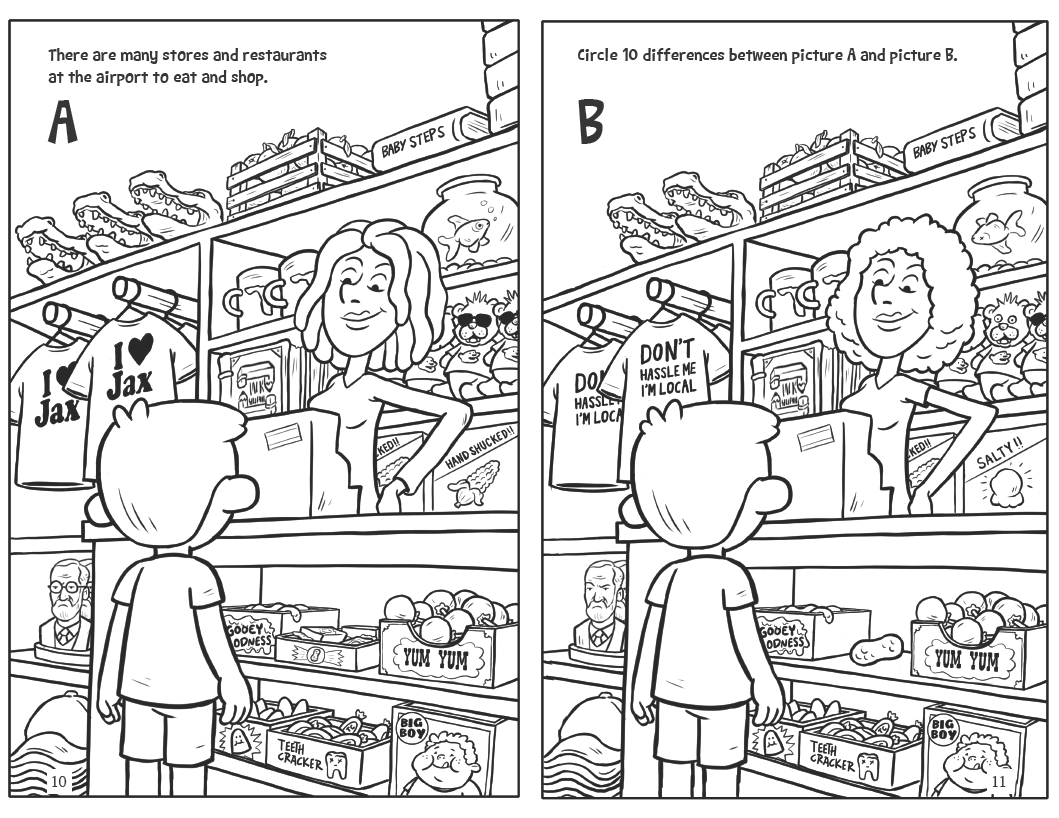 Here’s another peek at the activity book I created...