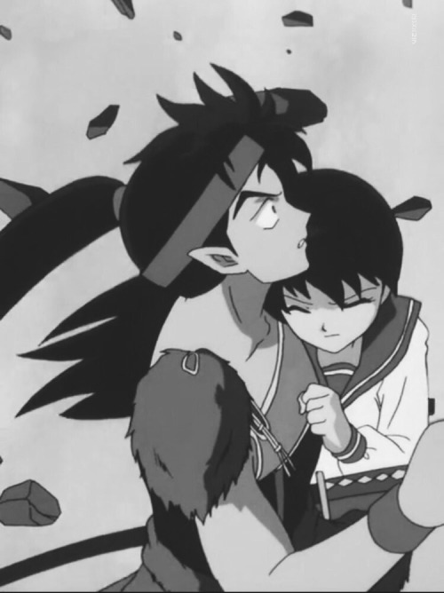 deepinthemeadowww:“I’m in love with you, Kagome! You’re far...