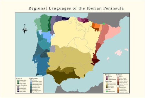 mapsontheweb:Languages of the Iberian Peninsula.