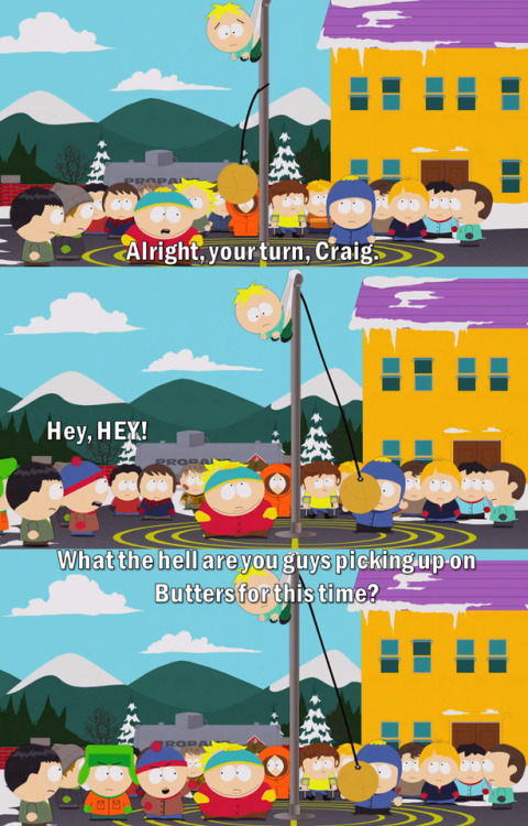 southposting:Craig’s gang, the bullies.(Featuring Cartman and...