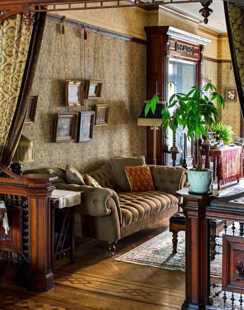 vintagemen1800s1900s:A Look Inside Victorian Homes in the...