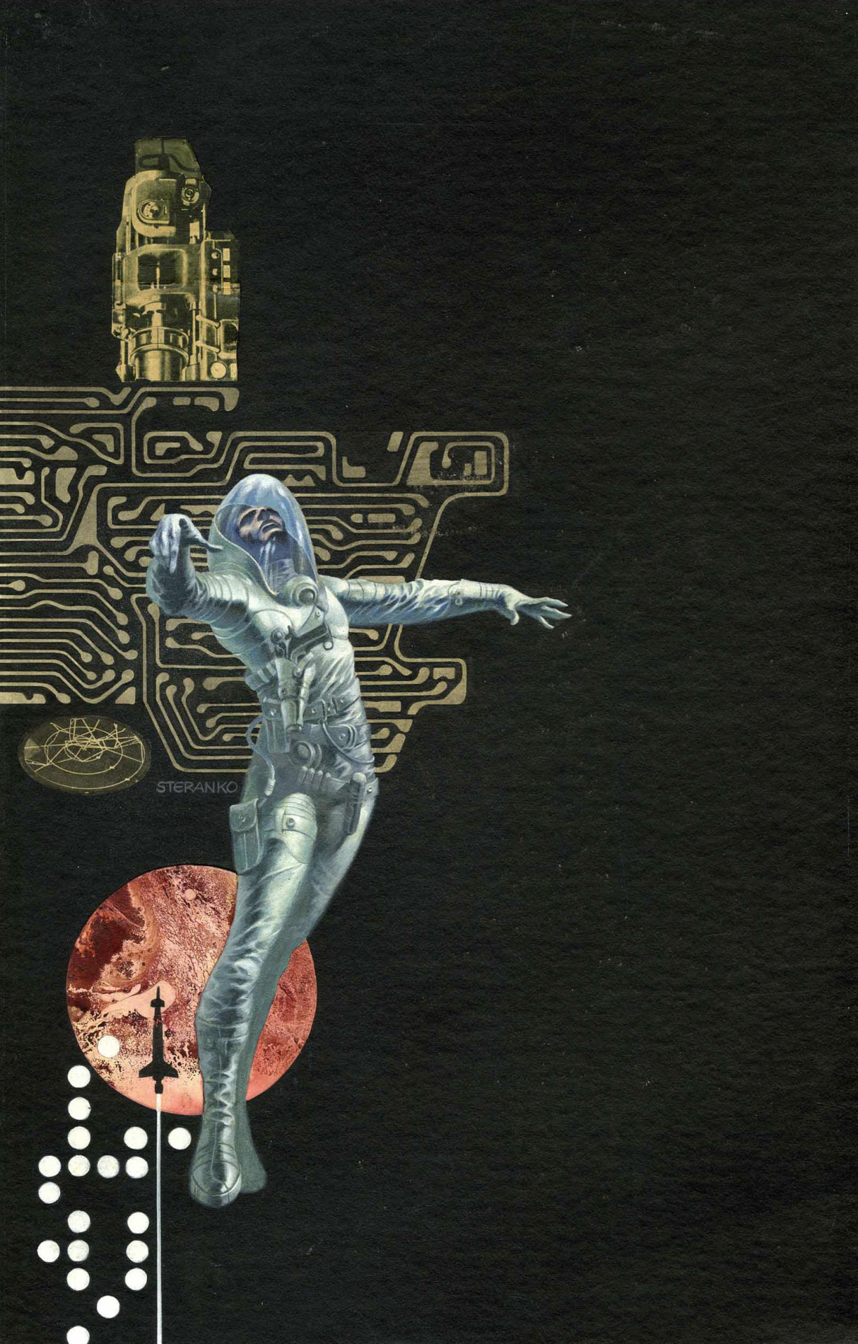 talesfromweirdland:
“Jim Steranko cover art for the 1970 sci-fi novel, Infinity One.
”