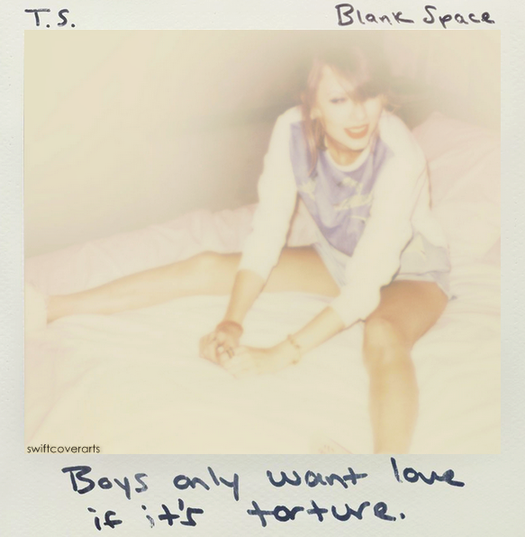 Taylor Swift Cover Arts Blank Space By 1989 Cover Art