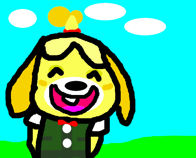 Chadingu — My first Animal Crossing Art… It’s not the best...