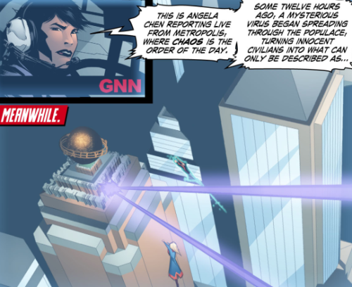 dcwomenofcolor:– Reporter Angela Chen in Smallville: Chaos #10