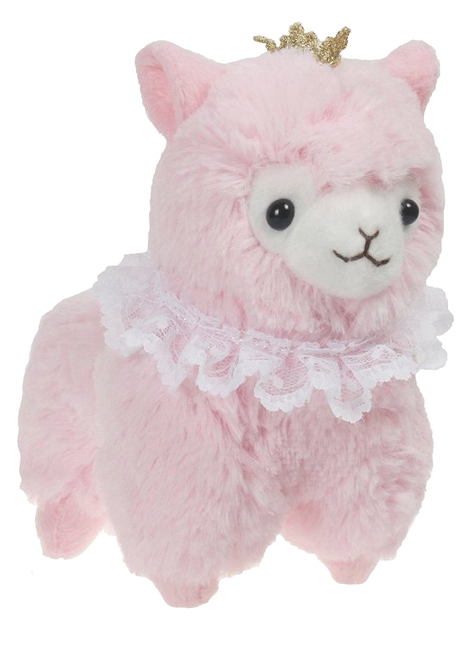 pink alpaca stuffed animal