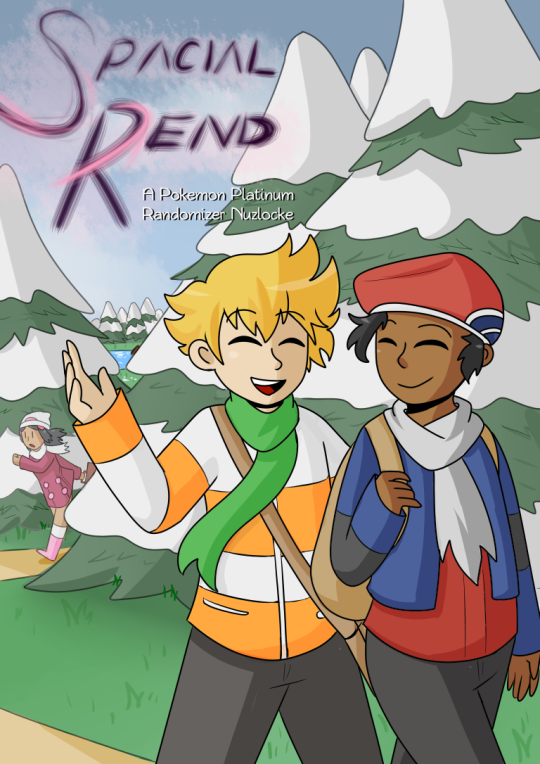 aw jeeze here we go!! a comic based on a nuzlocke run of a randomized platinum, following my own spin on the dppt trio thanks...