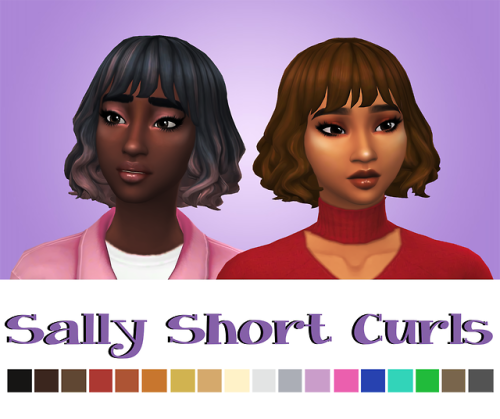 Sally Short Curls
Here’s a quick edit of the hair from the Seasons EP. I wanted a much shorter version of the hair. Version One is the one without ombre. Version Two is the ombre one. I hope you all like it. I am so happy that each and every one of...