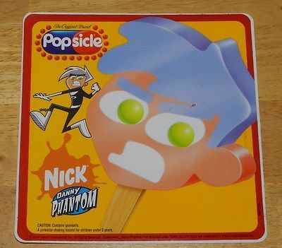 Frozen Solid — A photo of Popsicle’s Danny Phantom bar sticker,...