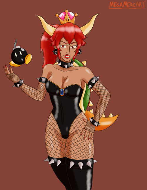 megamercart:Am I late to the Bowsette party? 