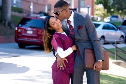 beautifulblackcouplesus:She fixes people I fix budgets ❤️❤️...