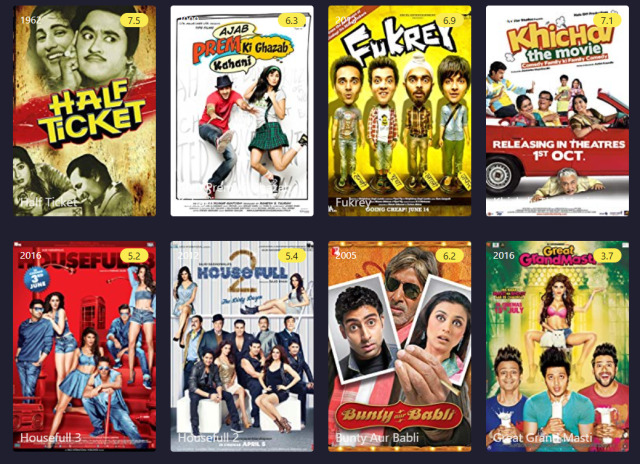 website for bollywood movies download free