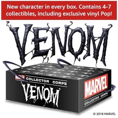 bizarnage:Marvel’s next Collector Corps box will be Venom...