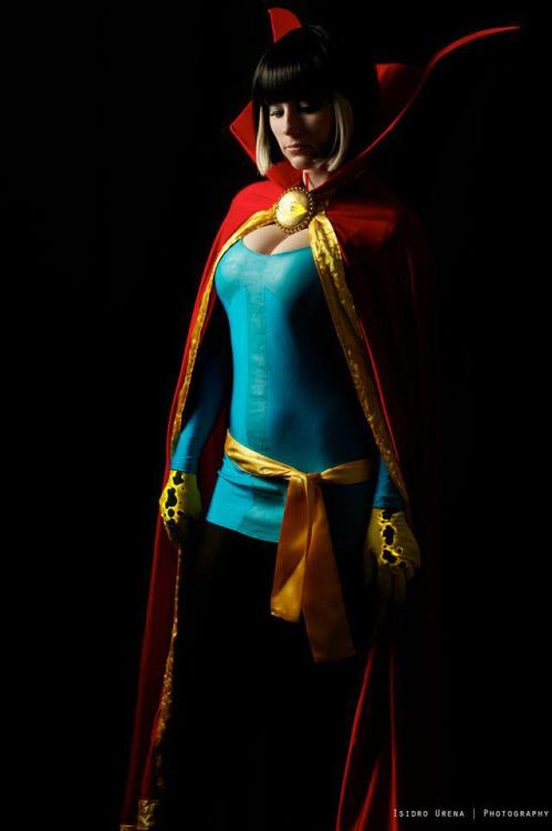 ladies-of-cosplay:Rule 63 Doctor Strange, cosplayed...