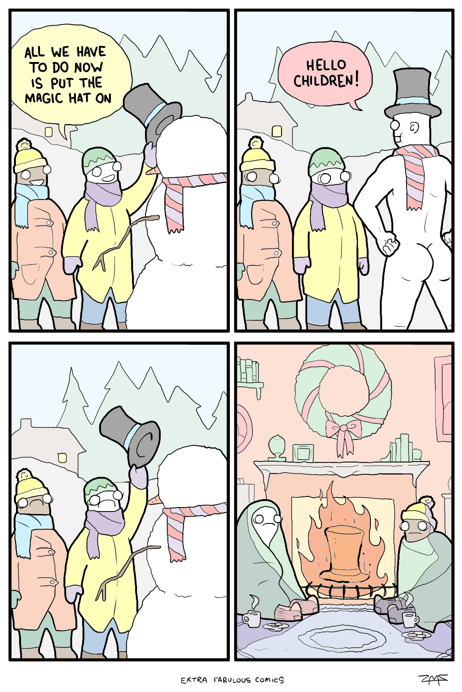 tastefullyoffensive:
“ The Snow Man (comic by Extra Fabulous Comics)
”