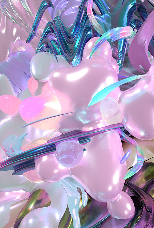 3d art 3d 3d modeling computer art digital art blobwave dripping slime 3d slime glossy graphics glossy pearlescent 3d graphics