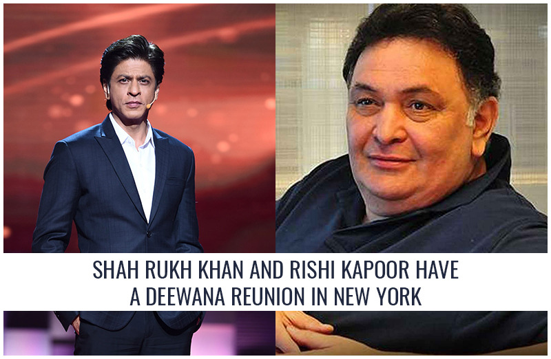 Shah Rukh Khan and Rishi Kapoor Have A Deewana Reunion In New York Rishi Kapoor and Neetu Kapoor had another guest to visit them in New York, Shah Rukh Khan met the Kapoors who are in the city for Rishi’s disease treatment. Neetu Kapoor took to...