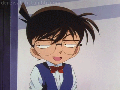 Image result for detective conan gif