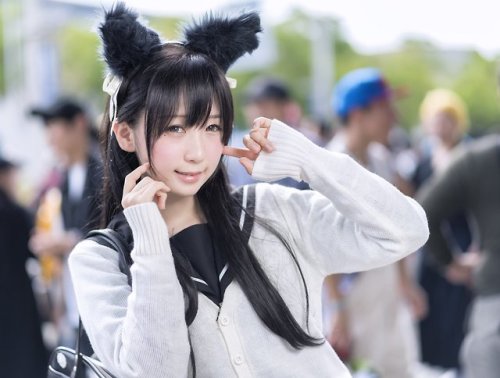 yelowfever:Iori Moe at the Tokyo Game Show