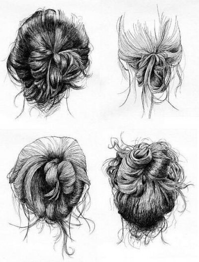 Hair Bun Tumblr