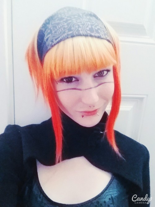 jpop summit fest me orsngehair flamehair cyberfashion cybergoth cyberpunk orangehair