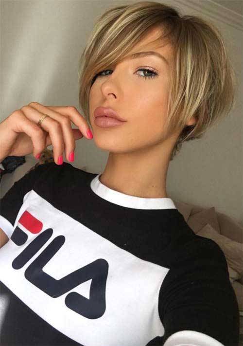 Blonde Short Hair Tumblr