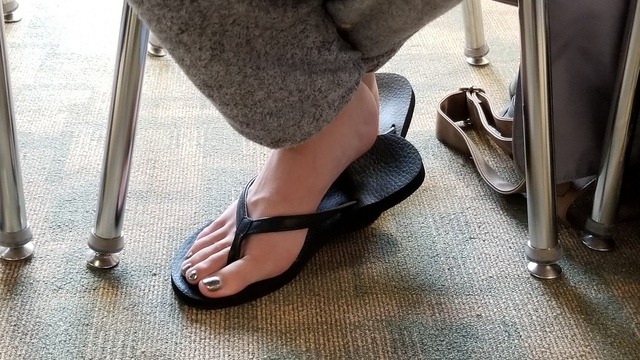 Candid Girl Feet Her Feet Are So Gorgeous She Deserves Some Love