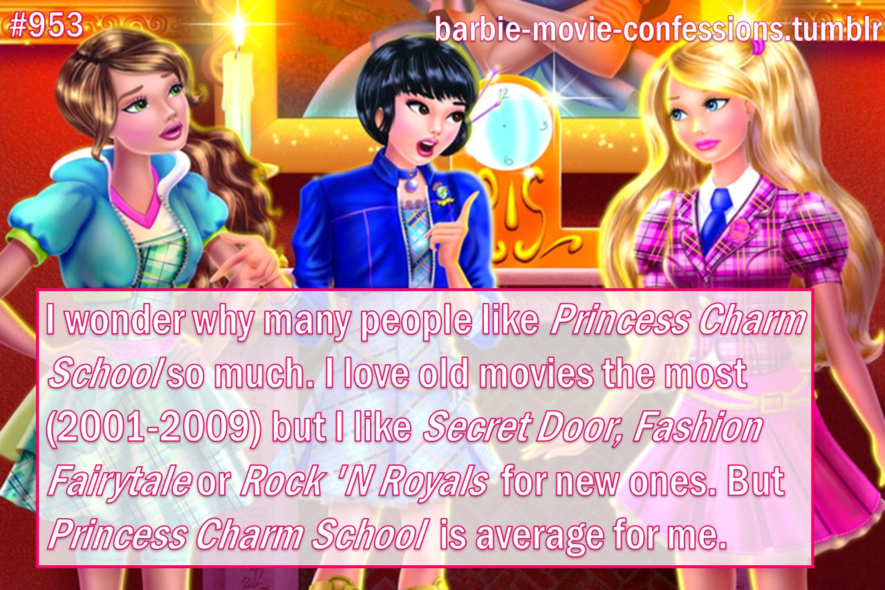 movies like barbie princess charm school