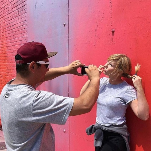 allthingssvu:Street art of Kelli Giddish - artist:...